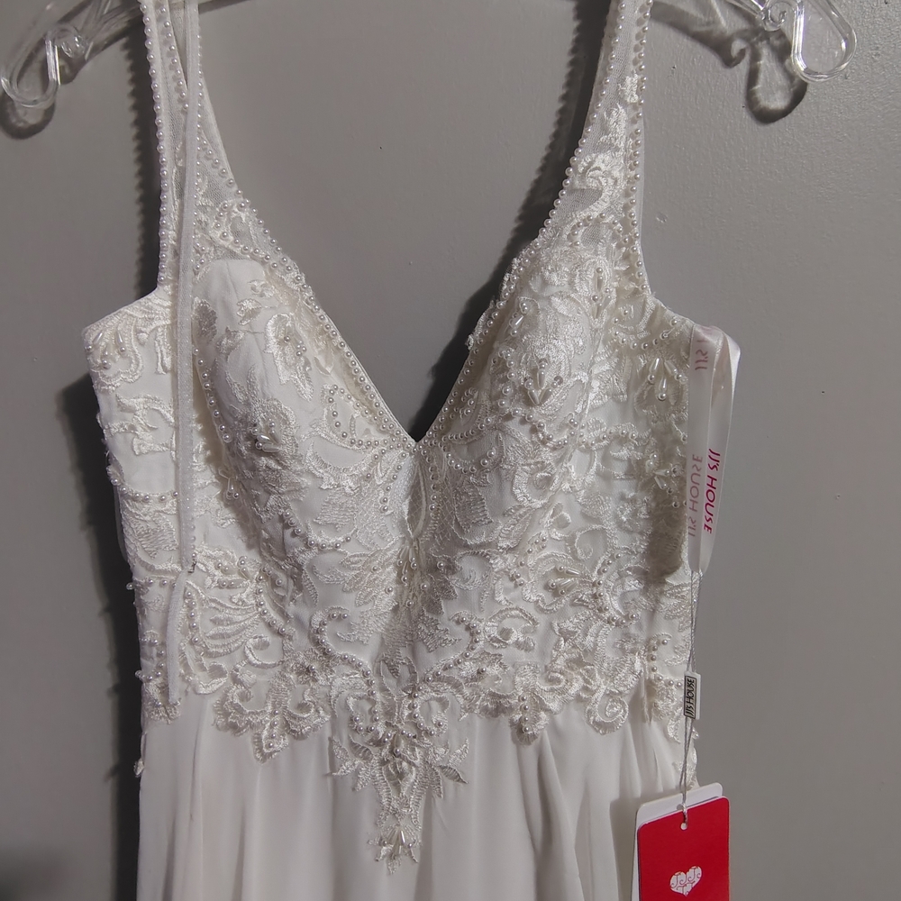 JJs House White Formal Dress